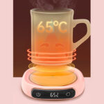 Calentador de Tazas Eléctrico Inteligente: Posavasos Térmico para Café y Té con Temperatura Constante